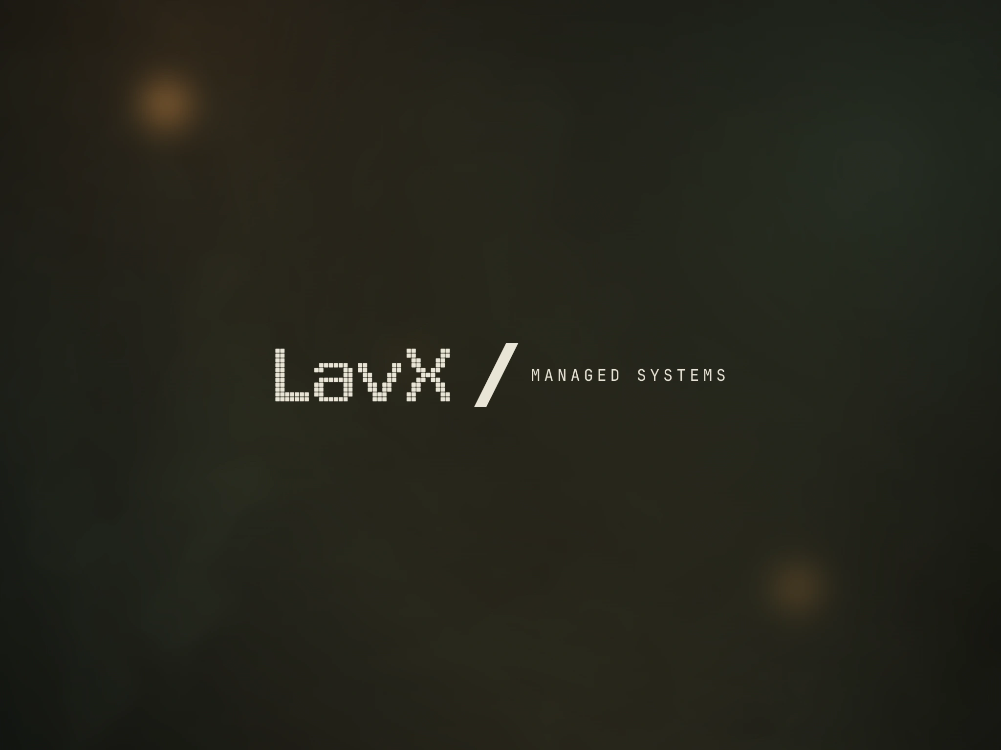 deck-4x3 dark Wordmark mono marketing background