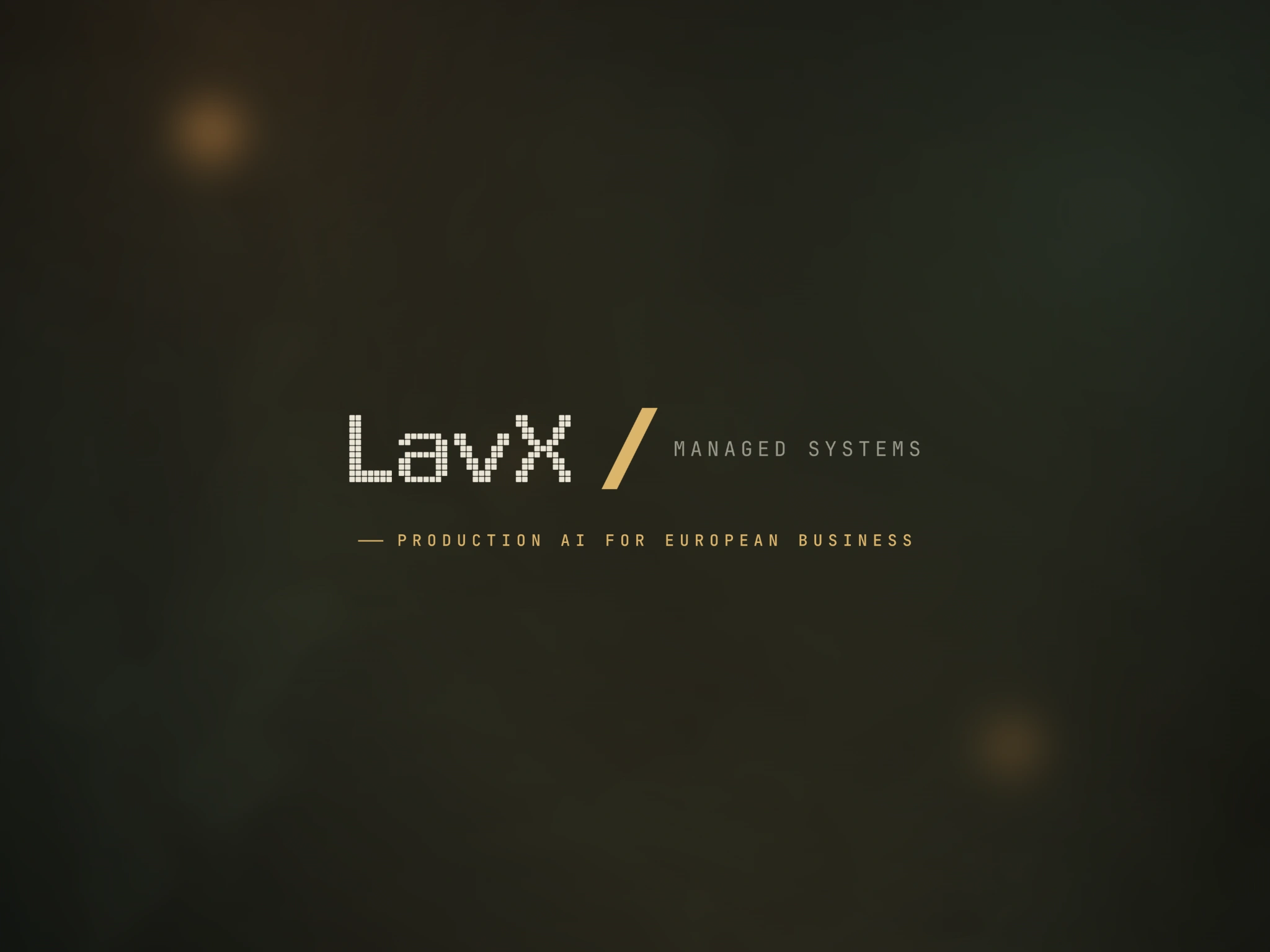 deck-4x3 dark Wordmark + tag marketing background